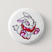 Cybunny Red Ronde Button 5,7 Cm (Voorkant)