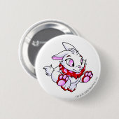 Cybunny Red Ronde Button 5,7 Cm (Voorkant /achterkant)
