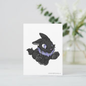 Cybunny Shadow Briefkaart (Staand voorkant)