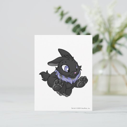 Cybunny Shadow Briefkaart (Staand voorkant)