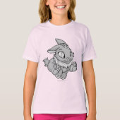 Cybunny Silver T-shirt (Voorkant)