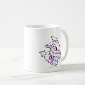 Cybunny White Koffiemok (Voorkant rechts)