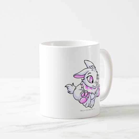 Cybunny White Koffiemok (Voorkant rechts)