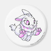 Cybunny White Magneet (Voorkant)