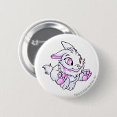 Cybunny White Ronde Button 5,7 Cm (Voorkant /achterkant)