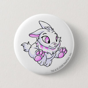 Cybunny White Ronde Button 5,7 Cm