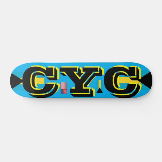 CYC JMT BAHAMAS 7 3/4" Skateboard Deck (Horizontaal)