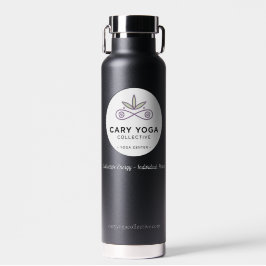 CYC zwarte thermale waterfles