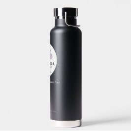 CYC zwarte thermale waterfles