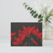 "Cycalman" Floral Briefkaart (Staand voorkant)