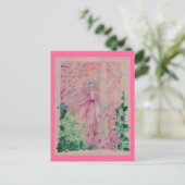 cyclaam elve briefkaart (Staand voorkant)