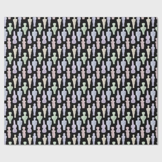 Cycladic Figurines Cadeaupapier (Vlak)