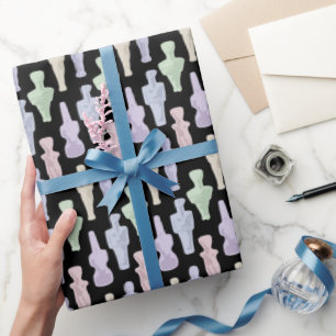 Cycladische Beeldjes Cadeaupapier