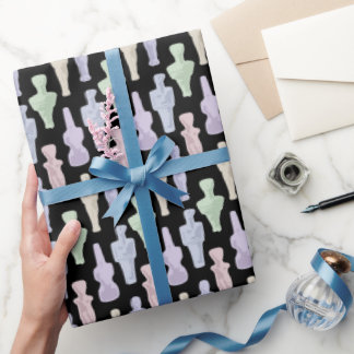 Cycladische Beeldjes Cadeaupapier