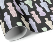 Cycladische Beeldjes Cadeaupapier (Rol Hoek)