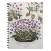 Cyclamen: 1.Cyclamen serotinum foliis hederaceis; Notitieboek (Voorkant)