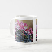 Cyclamen 2004 koffiemok (Voorkant links)