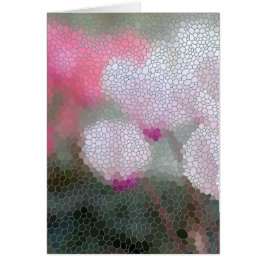 Cyclamen Flowers Mosaic