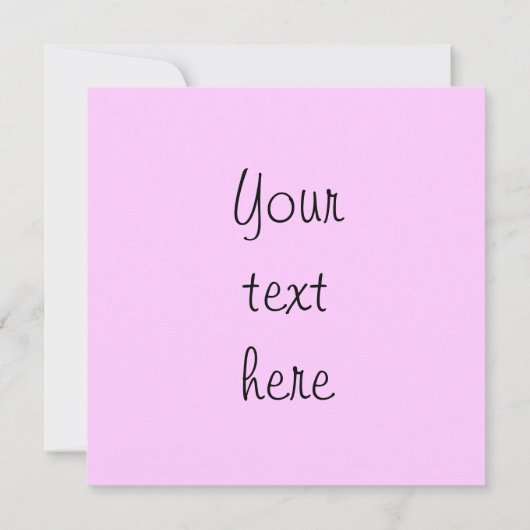 Cyclamen Flowers Uitnodiging (Achterkant)