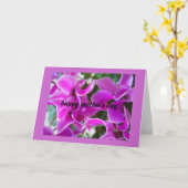 cyclamen kaart (Gele Bloem)