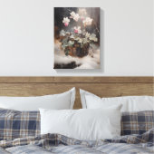 Cyclamen Stretched Canvas Muurkunst (Insitu (Slaapkamer))