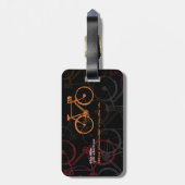 Cycle Bike Adventures Bagagelabel (Achterkant verticaal)