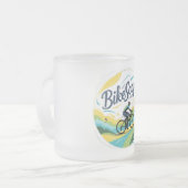 Cycle Bliss-Mok Matglas Koffiemok (Voorkant links)