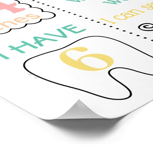 Cycle Hearts Spring Birthday chalkboard Poster (Hoek)