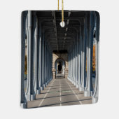 Cycle Path on the pont Bir-Hakeim - Parijs, Frankr Keramisch Ornament (Rechts)