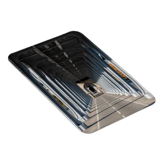 Cycle Path on the pont Bir-Hakeim - Parijs, Frankr Magneet (Rechterzijde)