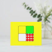 Cycle Race Jerseys 3 Yellow Briefkaart (Staand voorkant)