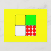 Cycle Race Jerseys 3 Yellow Briefkaart (Voorkant)