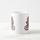 Cycle Tandem, Teddy Bear Print Koffiemok (Center)