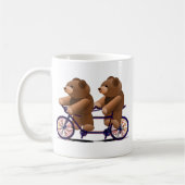 Cycle Tandem, Teddy Bear Print Koffiemok (Links)