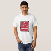 Cyclebetes klassiek T T-shirt (Voorkant volledig)