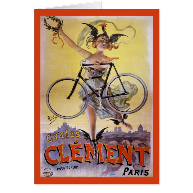 Cyclément 1898  Adverteren Poster (Voorkant)