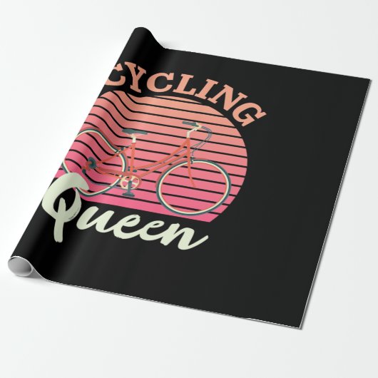 Cyclemingkoningin Cadeaupapier (Uitgerold)