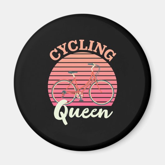 Cyclemingkoningin Magneet (Voorkant)