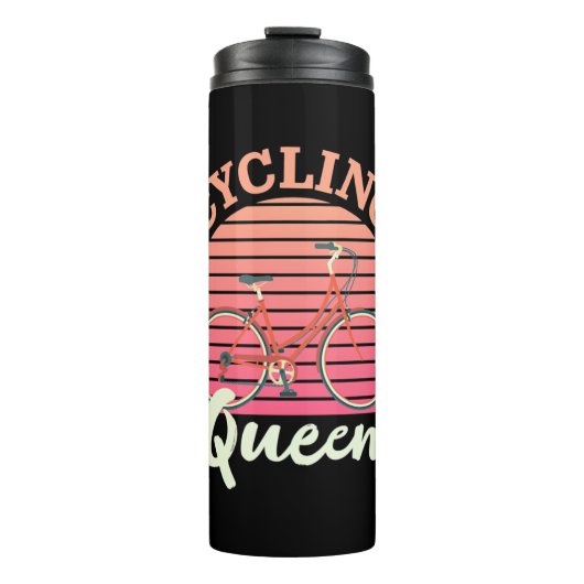 Cyclemingkoningin Thermosbeker (Voorkant)
