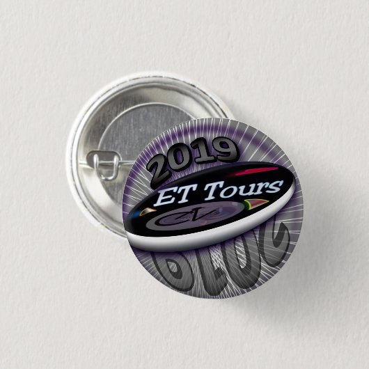 CycleNuts 2019 ET Tour Button (Voorkant /achterkant)