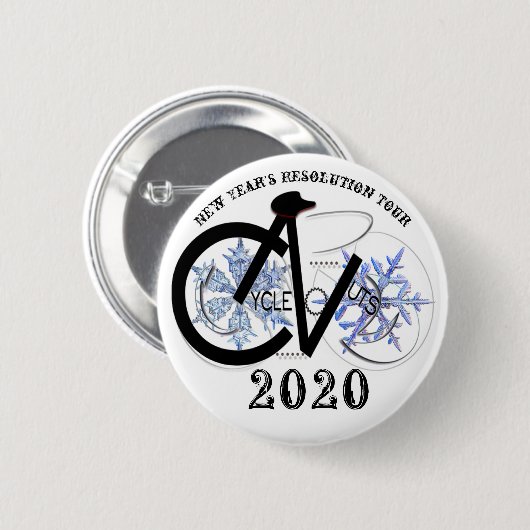 CycleNuts Button New Year 2020 (Voorkant /achterkant)