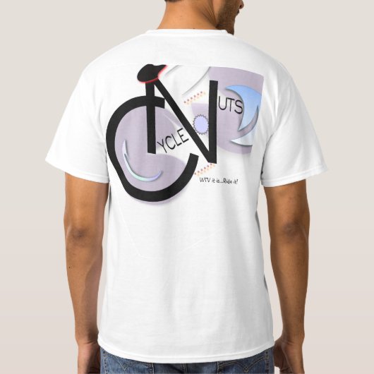 CycleNuts Logo T-shirt (Achterkant)
