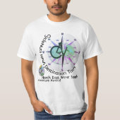 CycleNuts NEWS Destination Tours T-shirt (Voorkant)