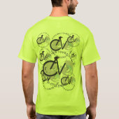 CycleNuts Tours  T-shirt (Achterkant)