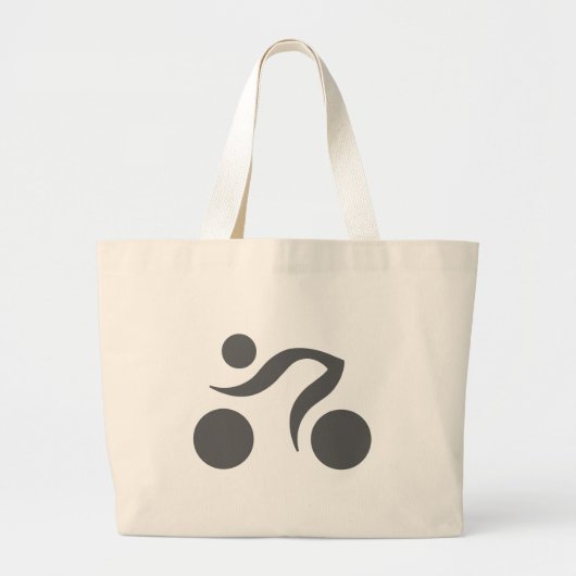 Cycler Freak Grote Tote Bag (Voorkant)