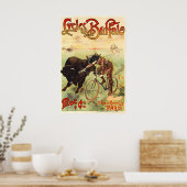 Cycles Buffalo Vintage Fiets Poster (Keuken)