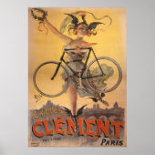 Cycles Clement Paris Poster (Voorkant)