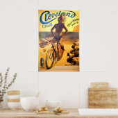 Cycles Cleveland Vintage Poster (Keuken)
