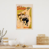 Cycles Gladiator Vintage Fiets Poster (Keuken)