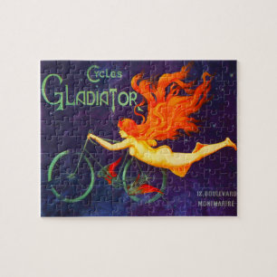 Cycles Gladiator Vintage Franse Wielrennen Adverte Legpuzzel